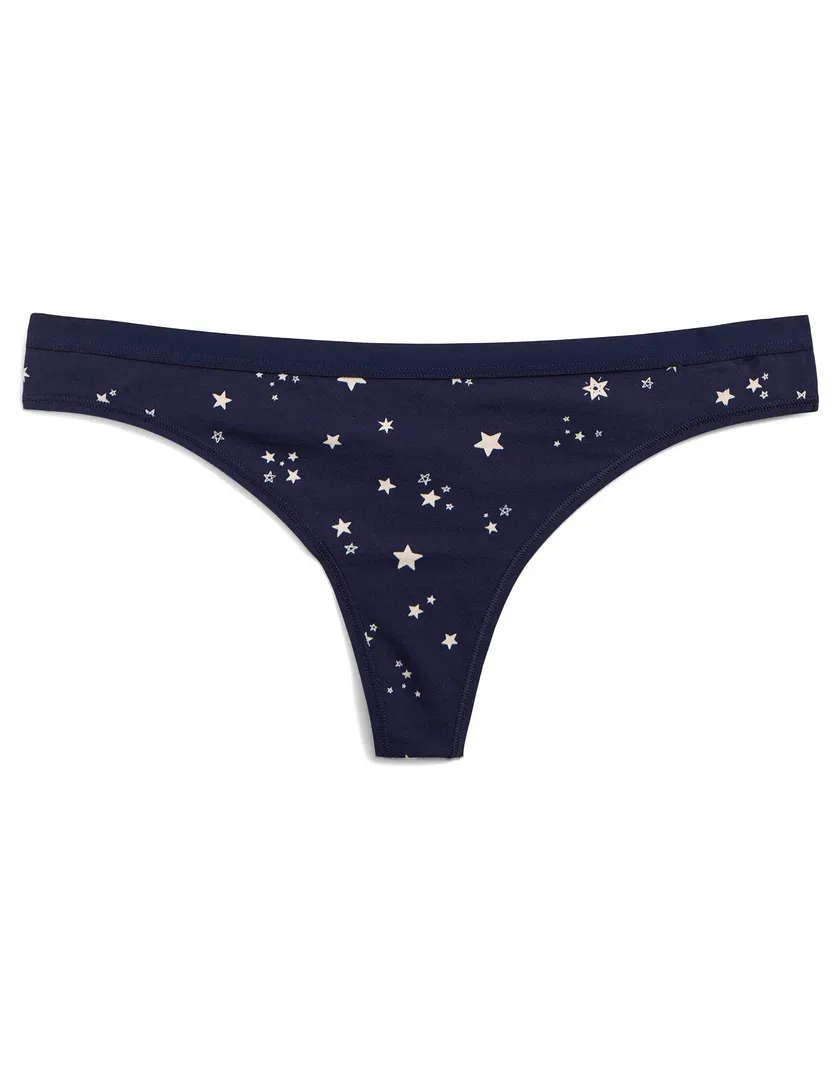 Clare Thong Novelty Blue panty bundle Still 3