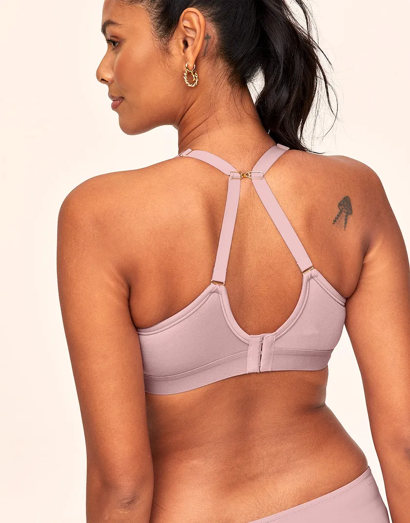 Leakproof Nursing Bra Medium Beige bra bundle Model 2