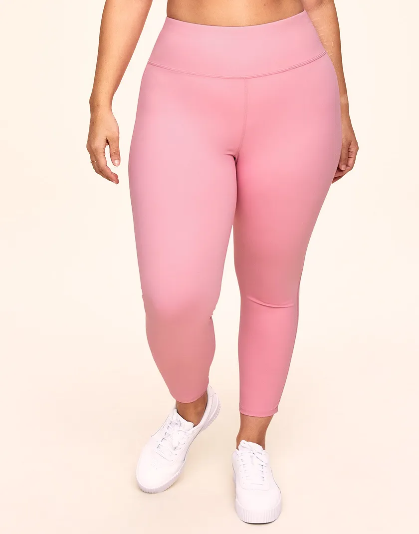 Cali 7/8 Medium Pink Plus activewear bundle Model 2