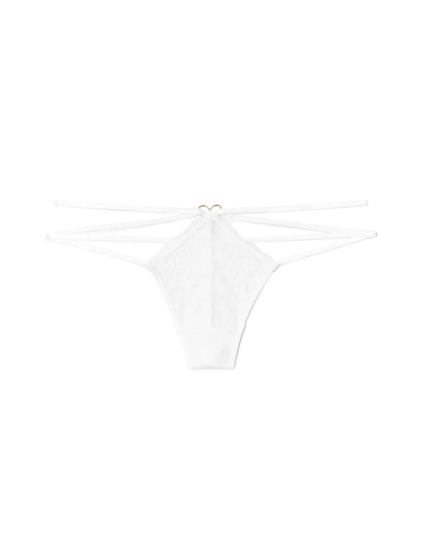 Kimberly Thong White panty bundle Still 3