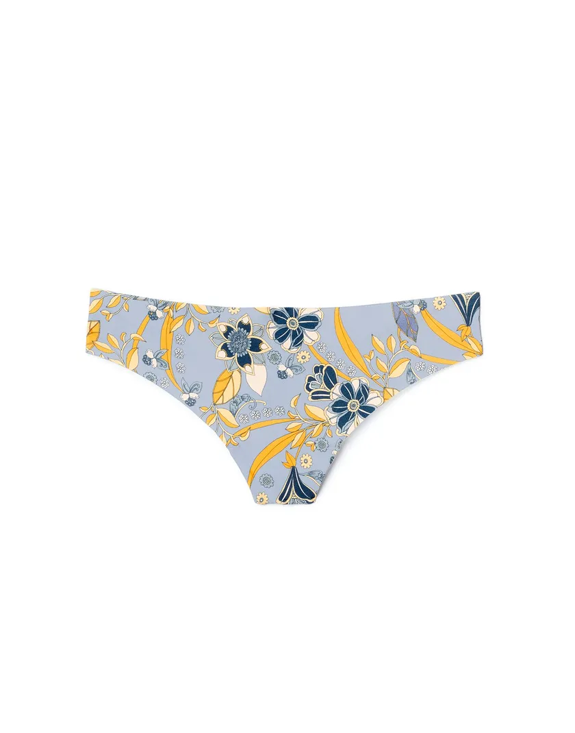 Annie Thong Floral Blue panty bundle Still 3