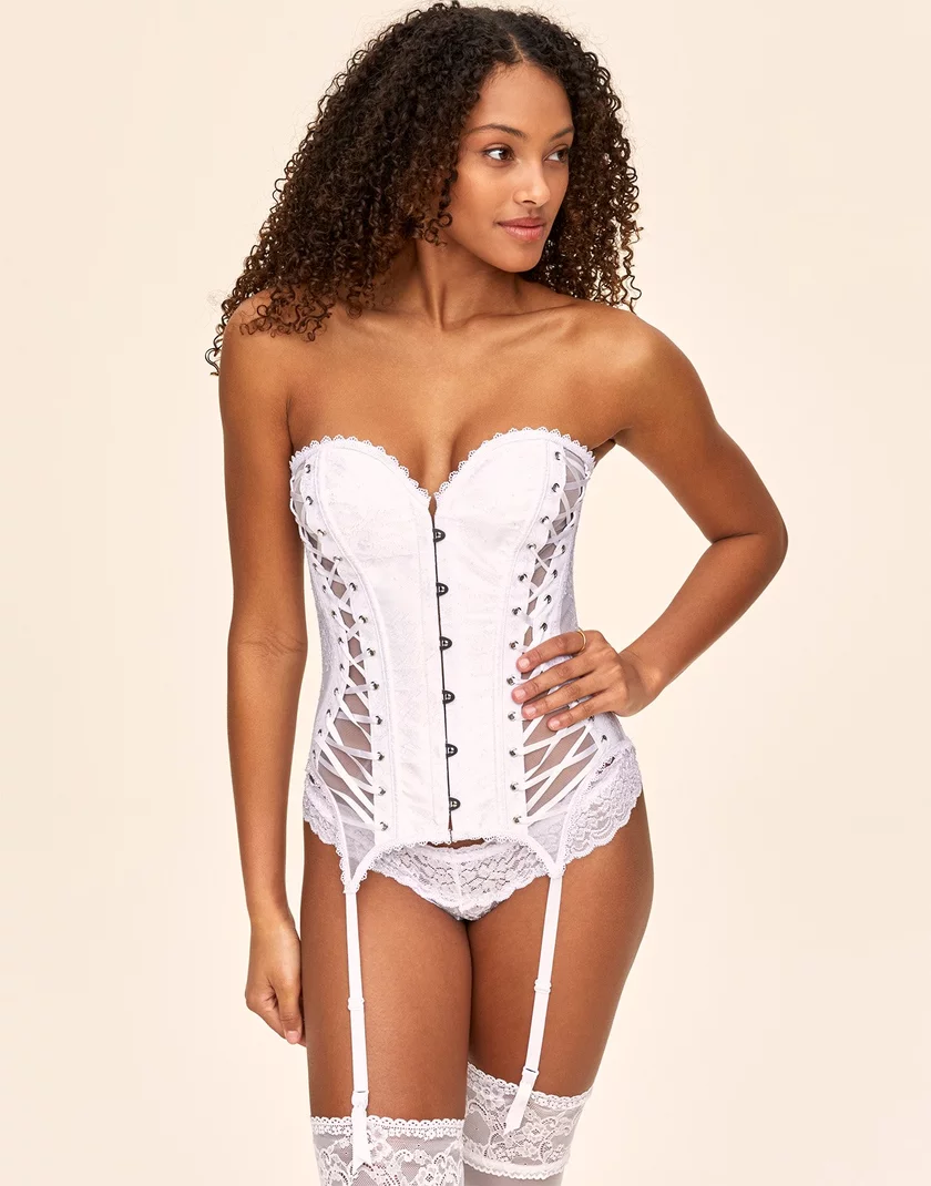 Aurora White Corset Set, XS-4X | Adore Me