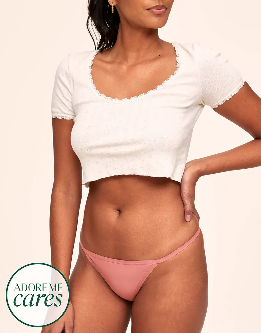 Davina G-String Medium Pink panty bundle Model 2