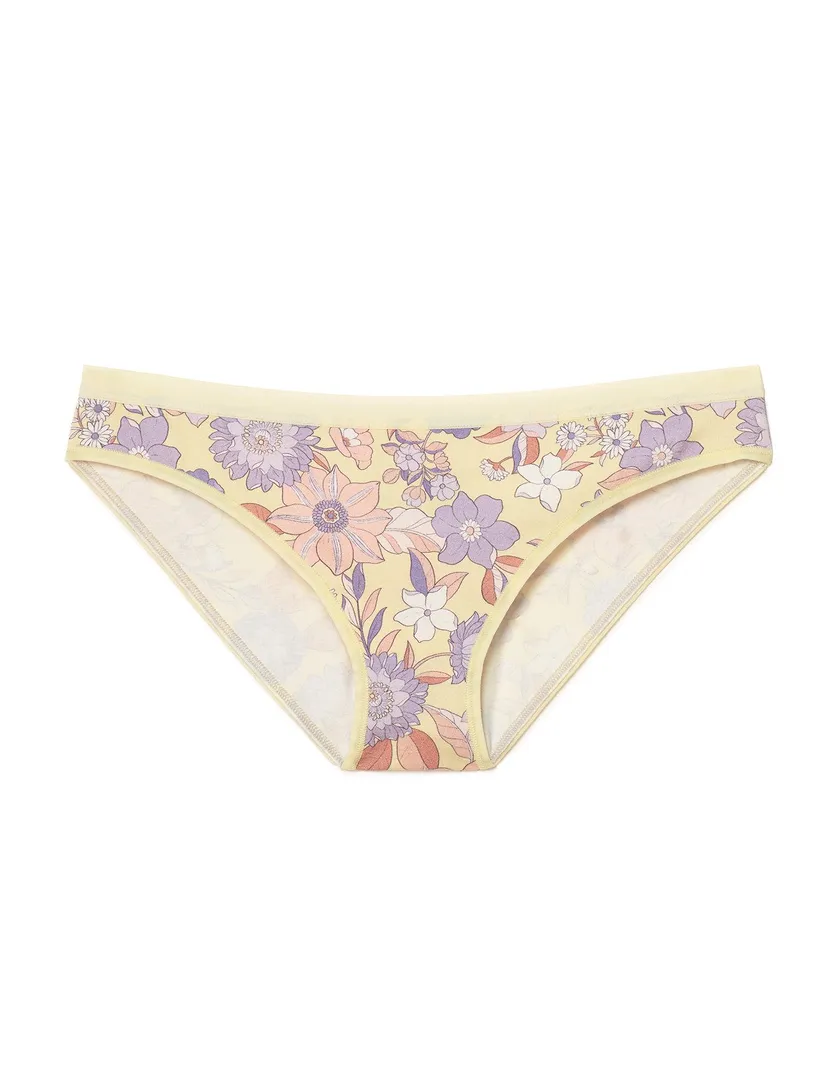 Elaina Bikini Floral Yellow panty bundle Still 2