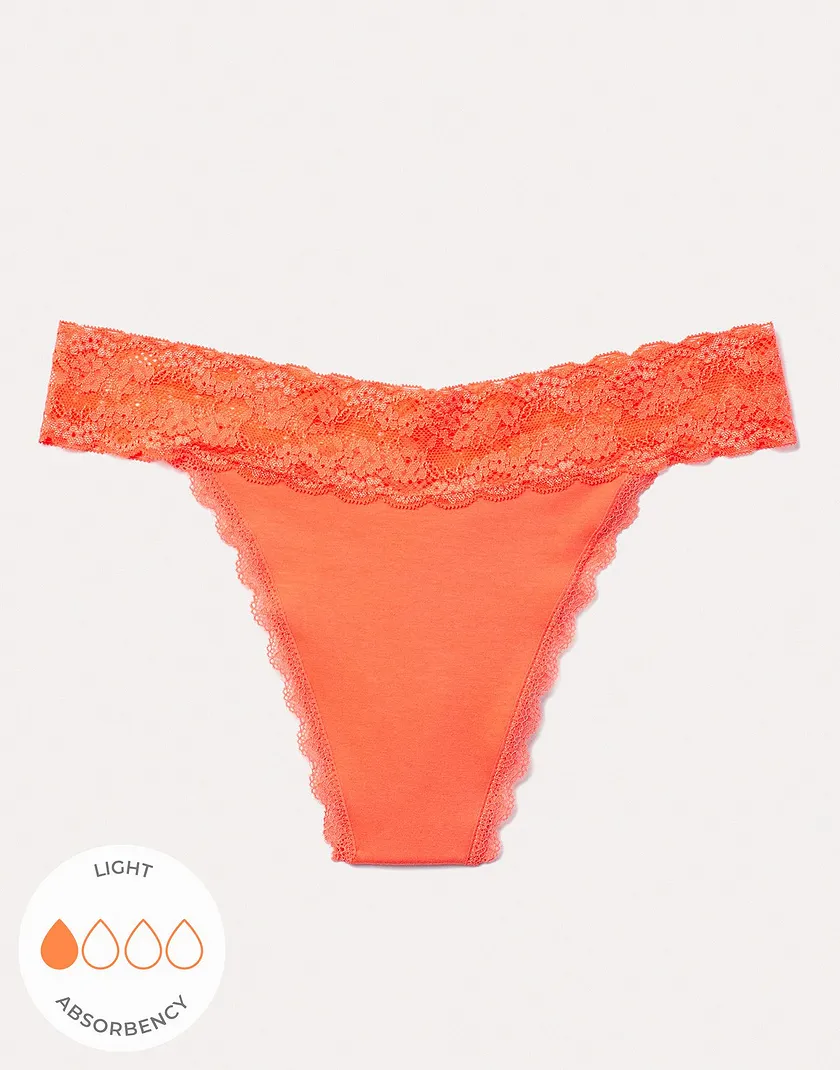 Lily Thong Medium Orange panty bundle Still 3