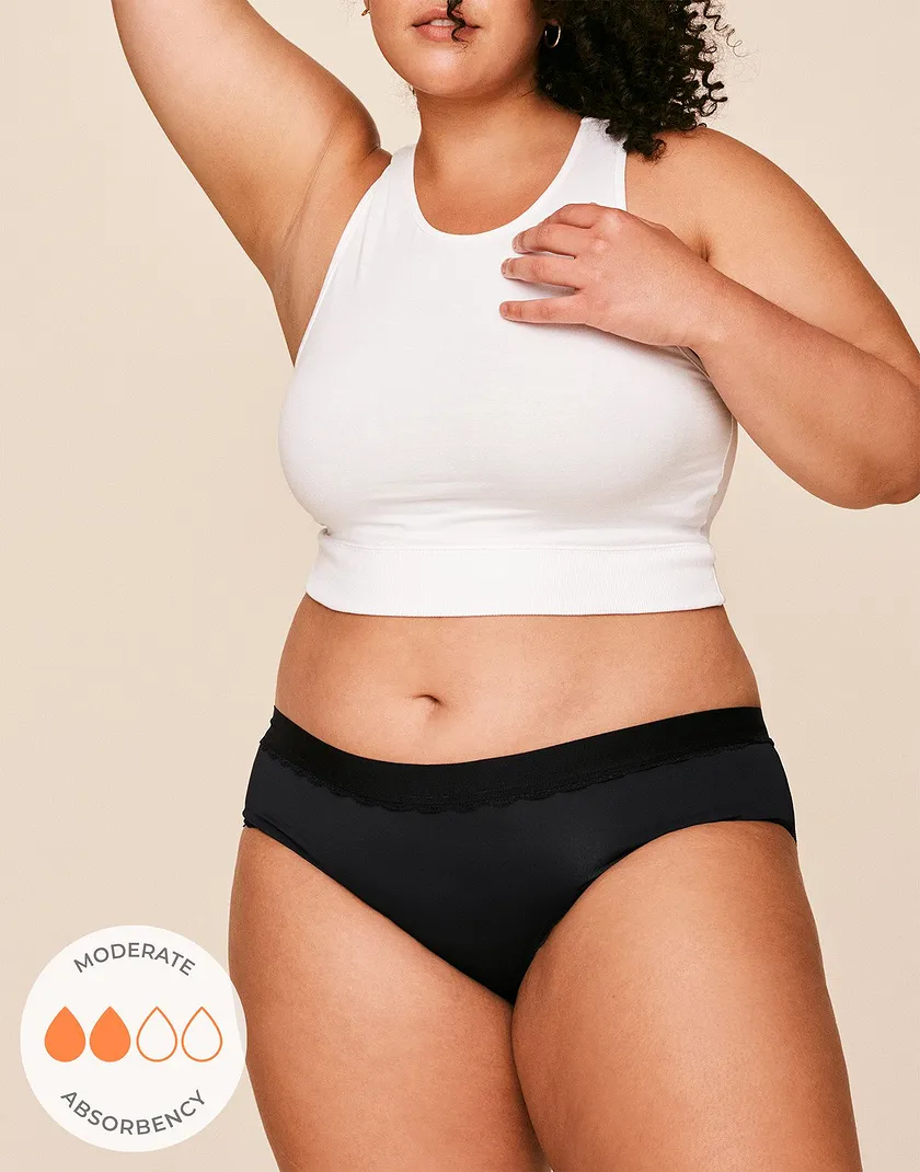 Olivia Hipster Black Plus panty bundle Model 5