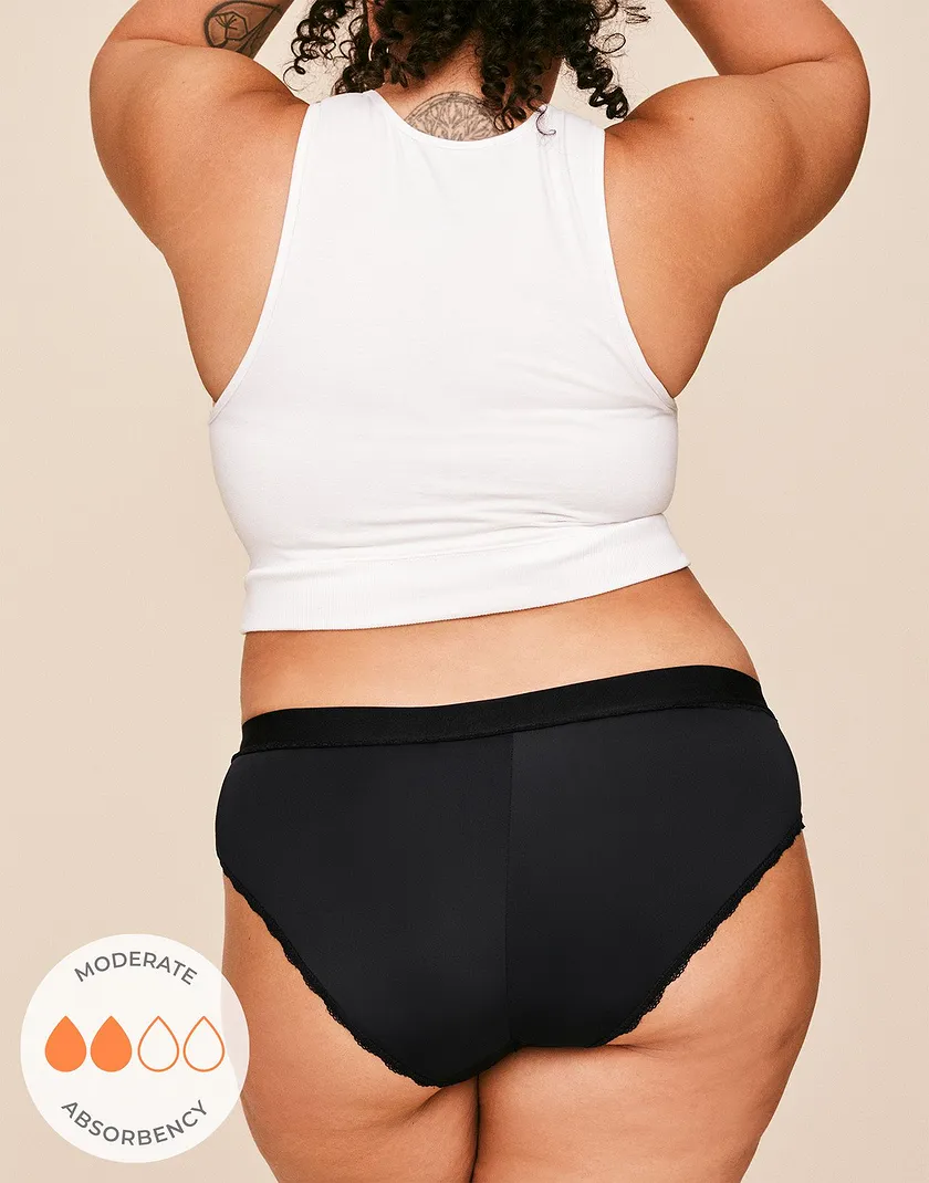 Olivia Hipster Black Plus panty bundle Model 2