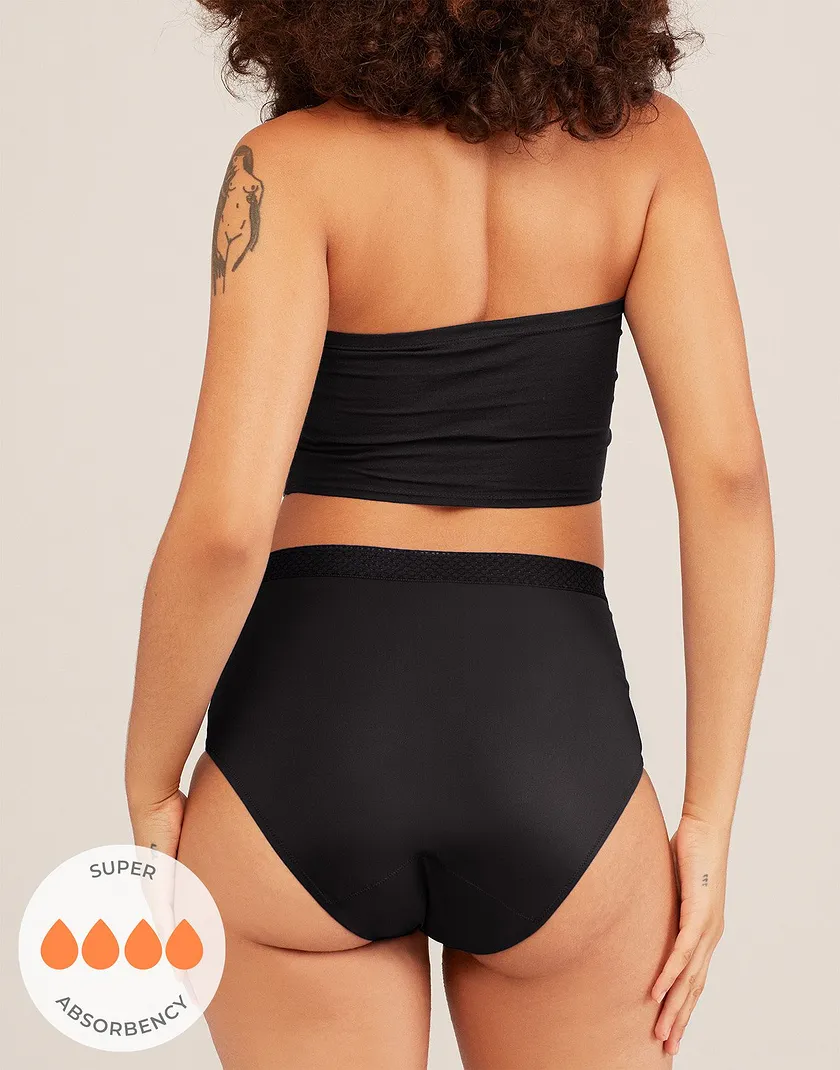 Jess High Waisted Black panty bundle Model 1