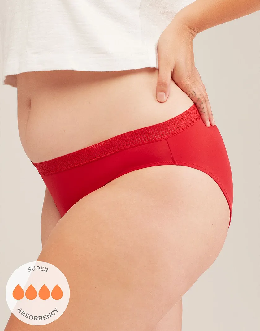 Katelin Bikini Dark Red Plus panty bundle Model 5