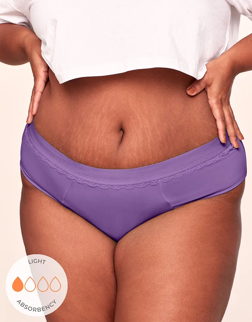 Cindy Cheeky Dark Purple Plus panty bundle Model 5