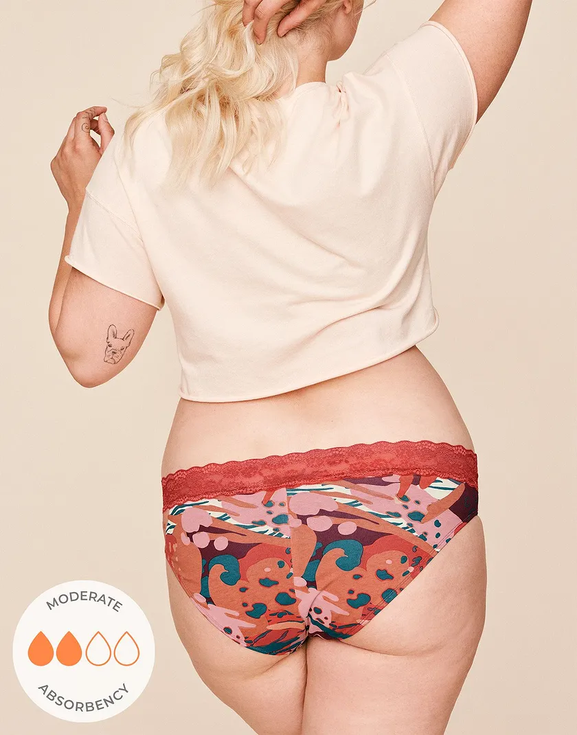 Alice Bikini Animal Brown Plus panty bundle Model 2