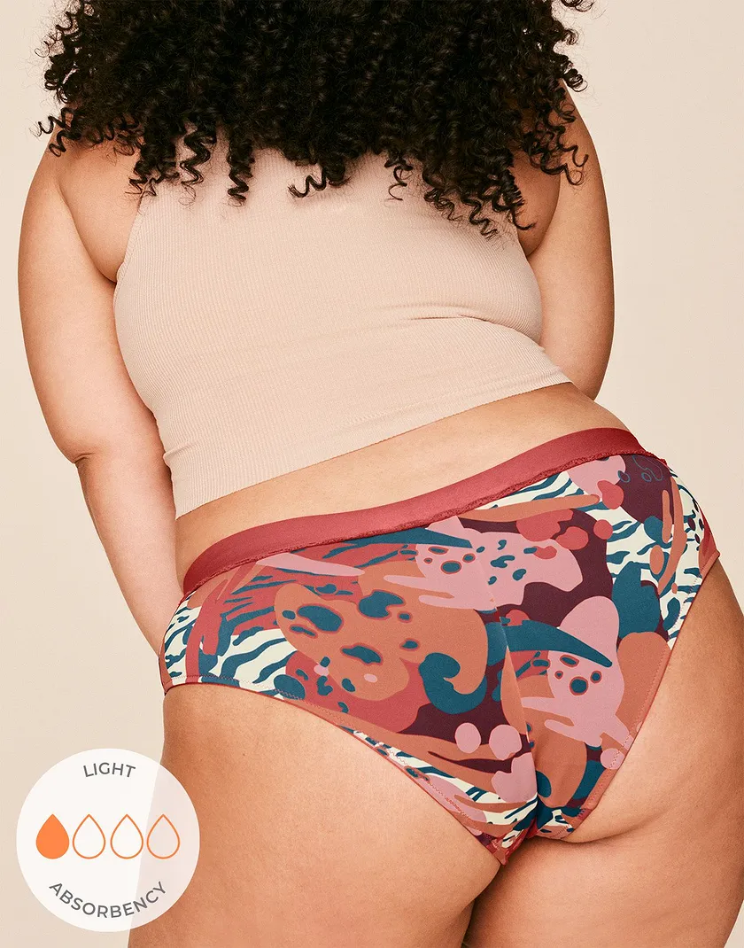 Cindy Cheeky Animal Brown Plus panty bundle Model 2