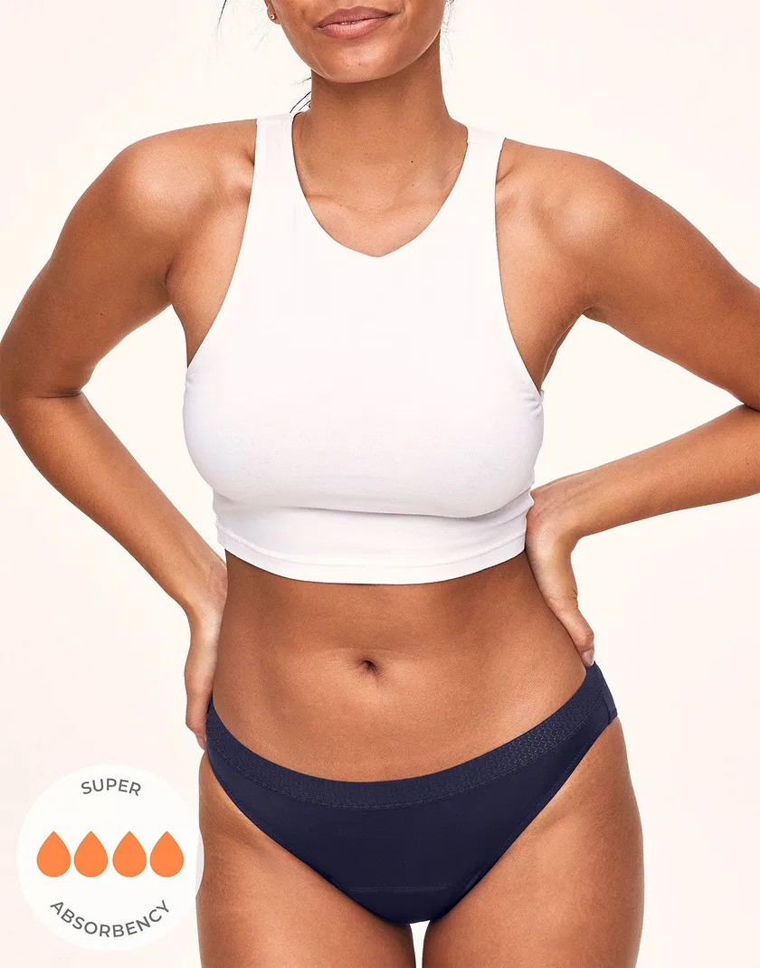 Katelin Bikini Dark Blue 2 panty bundle Model 4