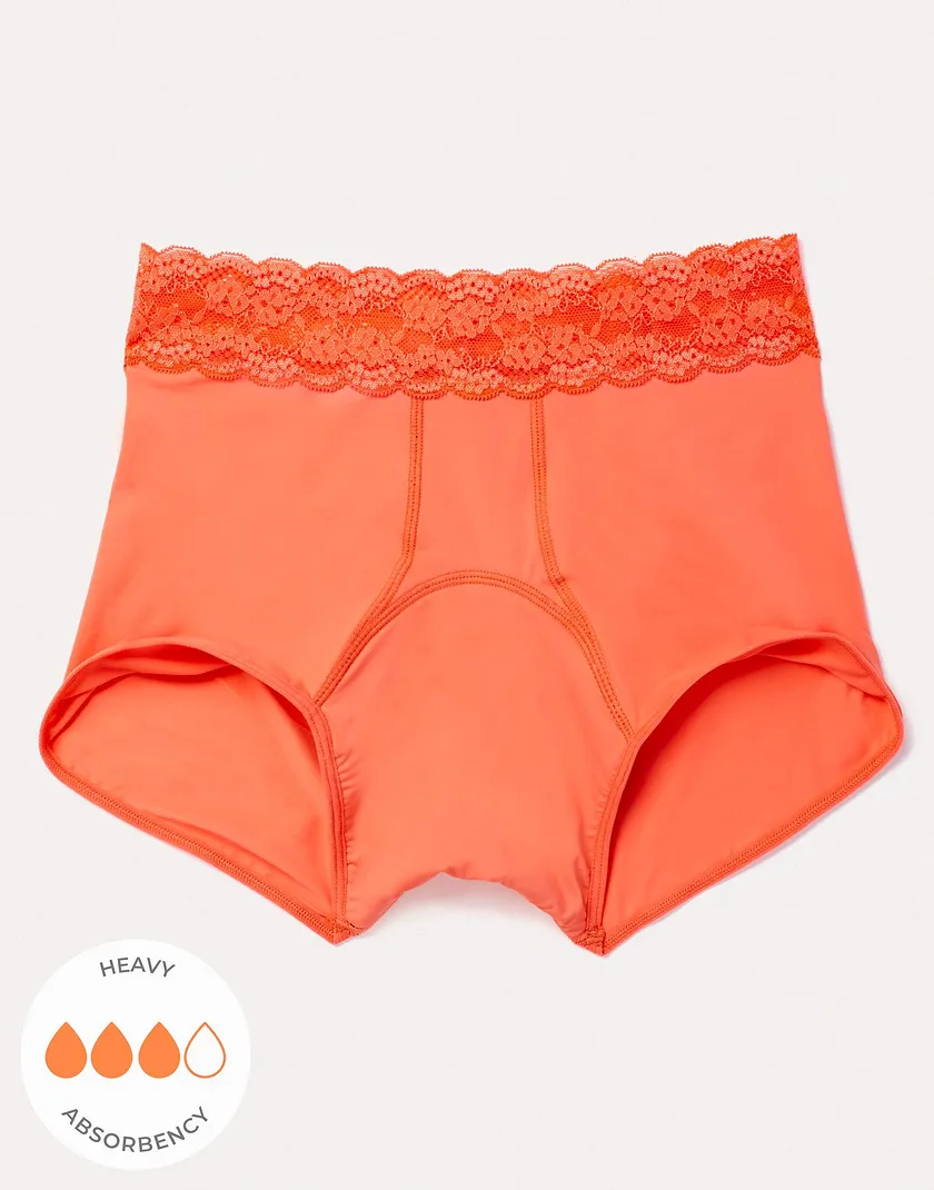 Emily Shortie Medium Orange panty bundle Still 3