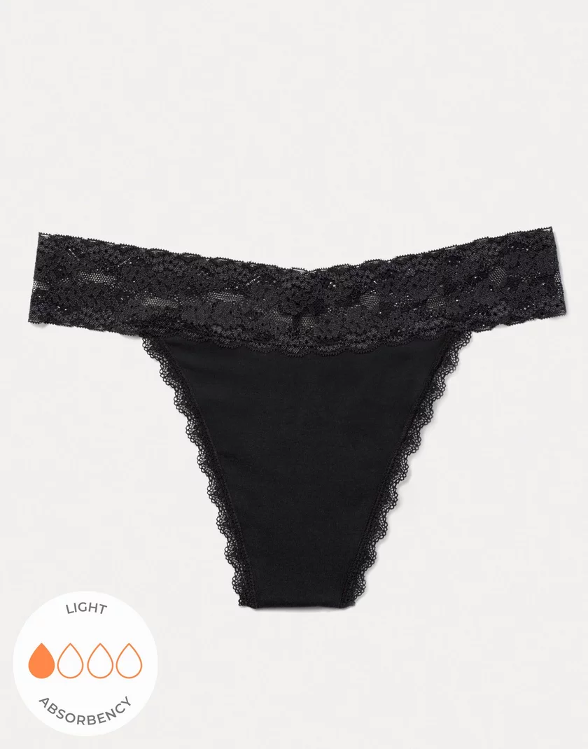 Lily Thong Black panty bundle Still 3