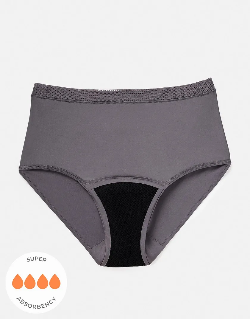 Jess High Waisted Dark Gray panty bundle Still 3