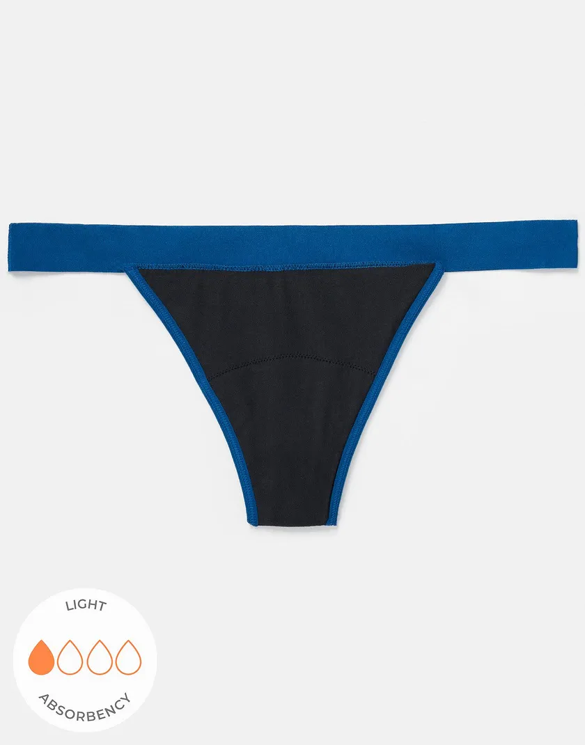 Leah Thong Novelty Blue panty bundle Still 3