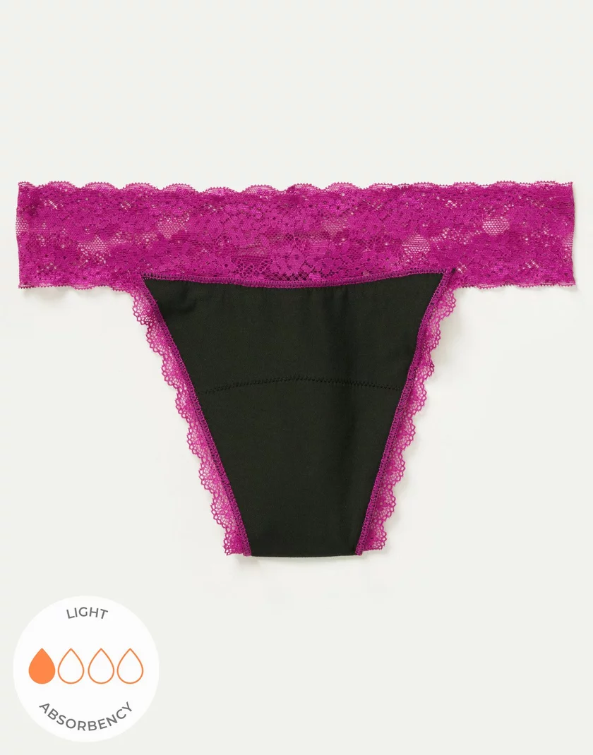 Lily Thong Dark Pink panty bundle Still 2