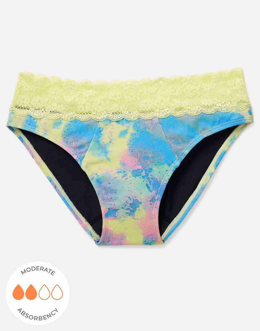 Alice Bikini Tie Dye Blue panty bundle Still 3