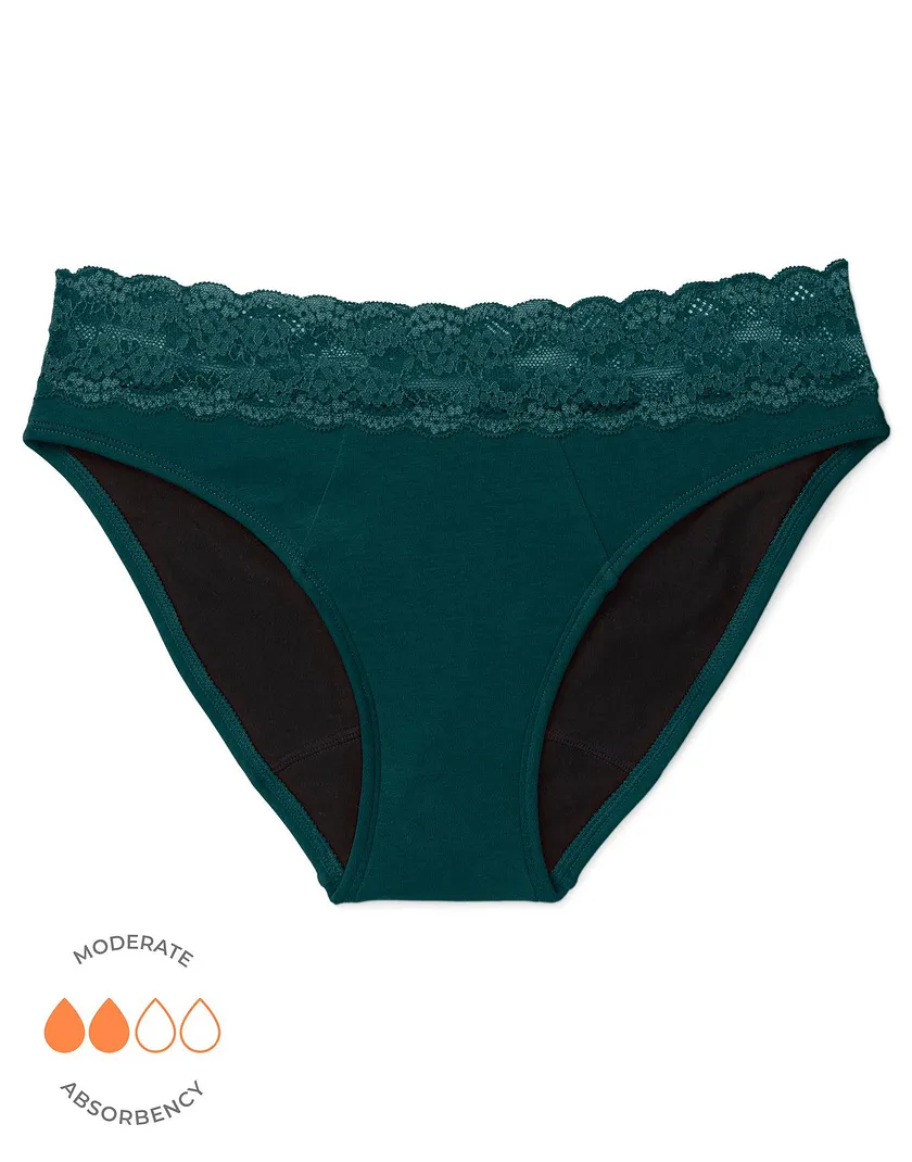 Alice Bikini Dark Green panty bundle Still 2