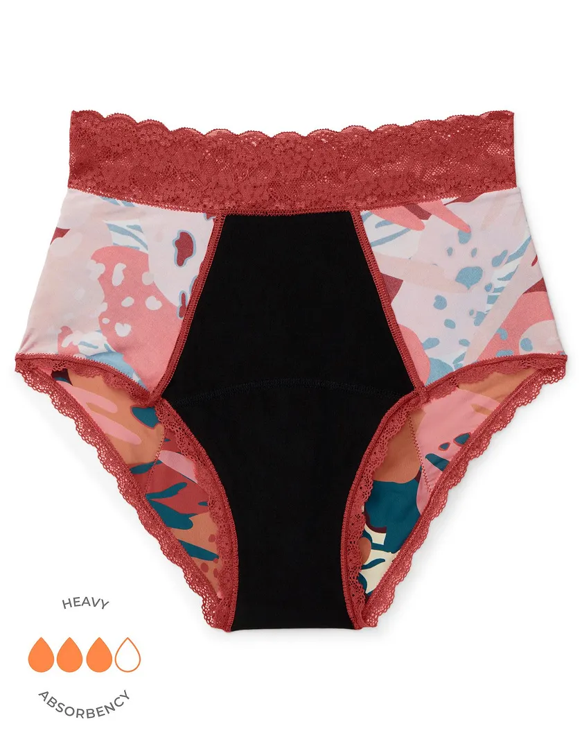 Amelia High Waisted Animal Brown panty bundle Still 8
