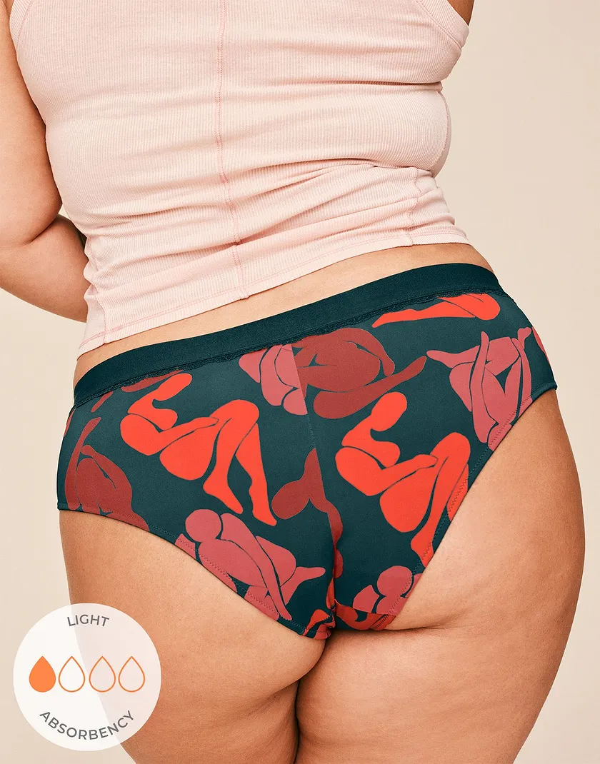 Cindy Cheeky Novelty Green Plus panty bundle Model 2