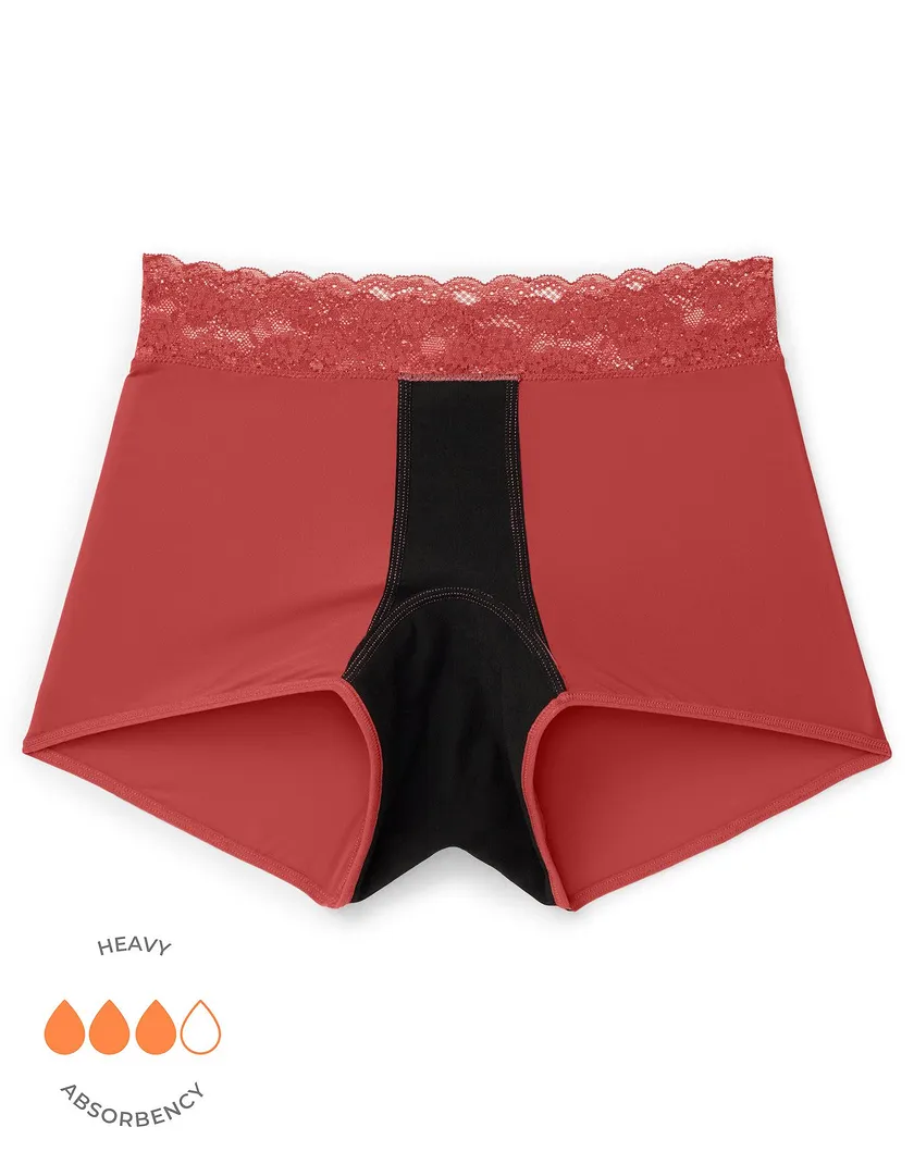 Emily Shortie Dark Orange panty bundle Still 3