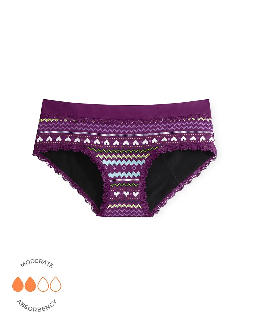 Olivia Hipster Novelty Purple panty bundle Still 3