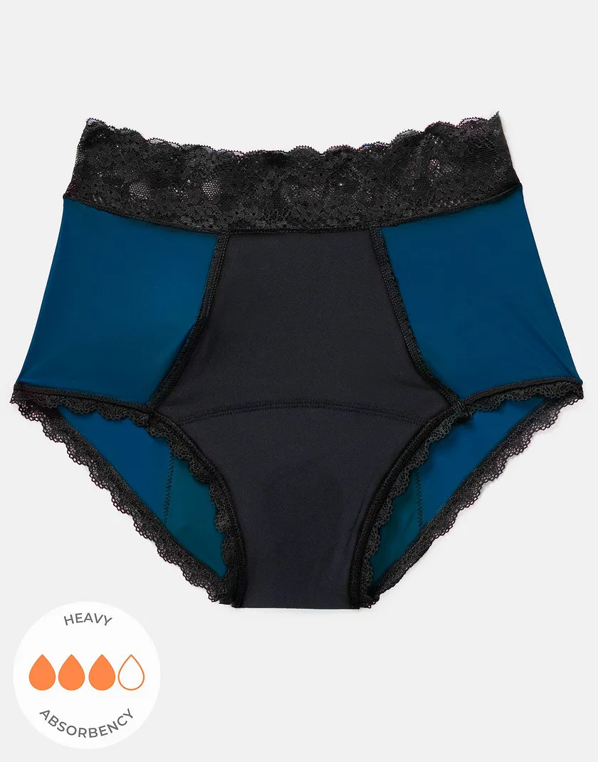 Amelia High Waisted Dark Blue panty bundle Still 8