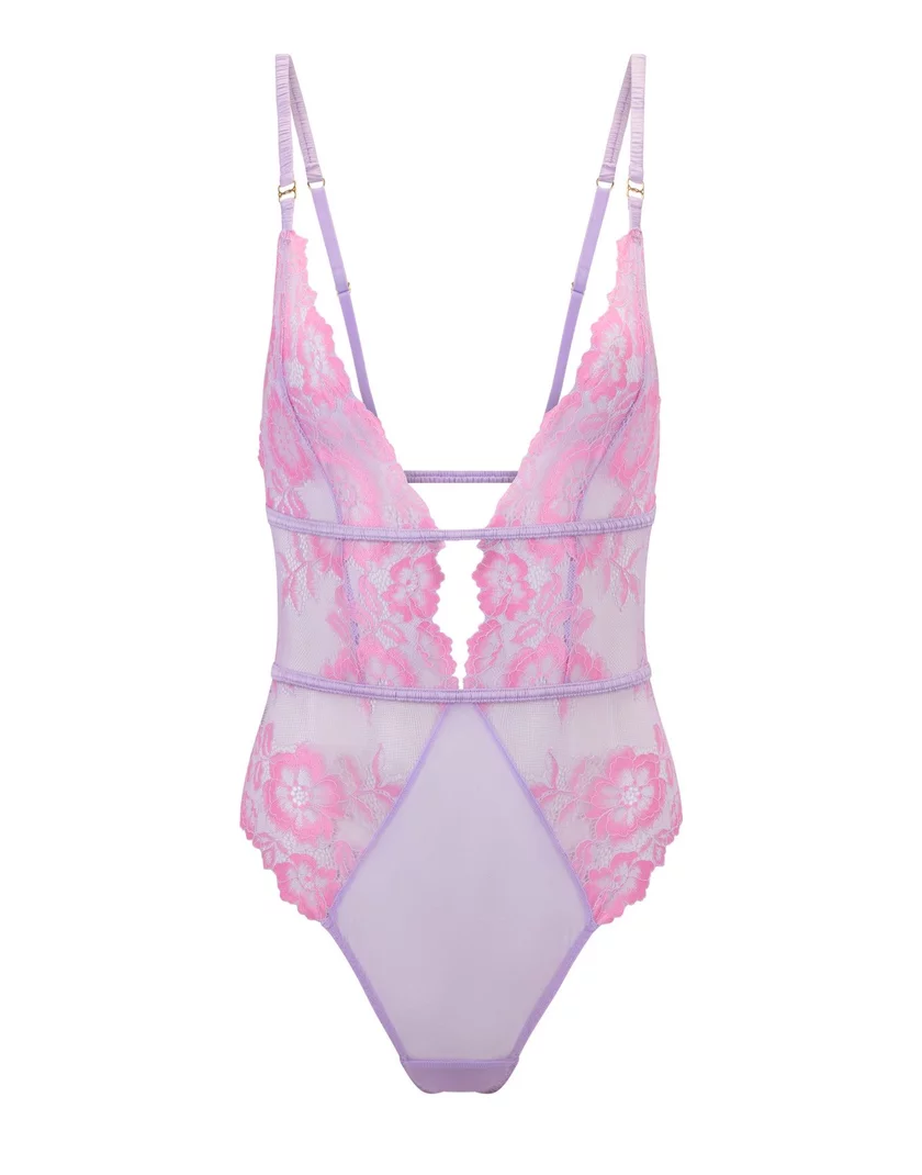 Calissa Medium Purple Unlined lingerie bundle Still 3