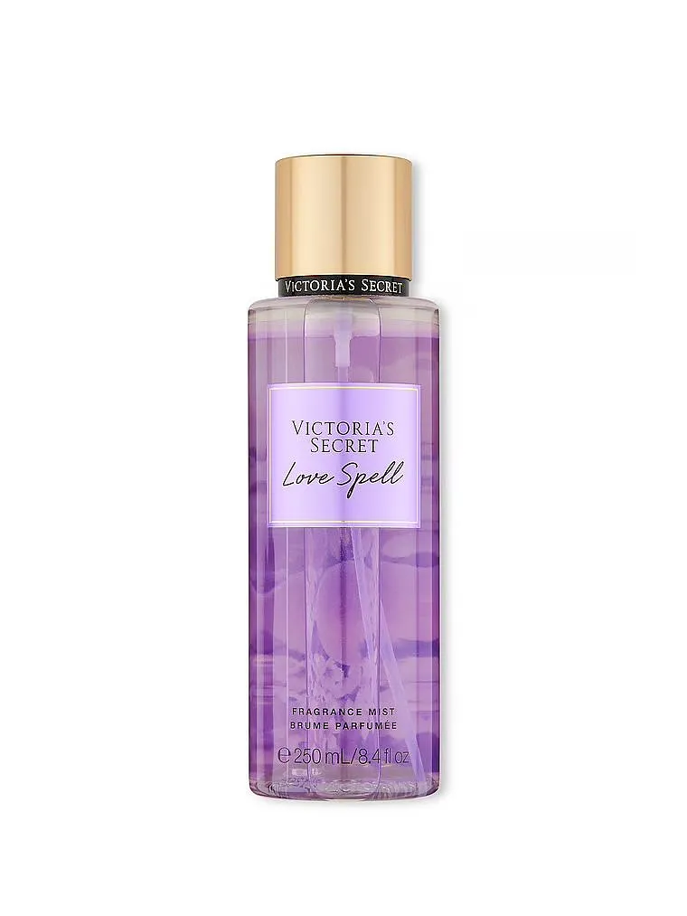 Victoria's Secret Love Spell Mist White body care bundle Model 1
