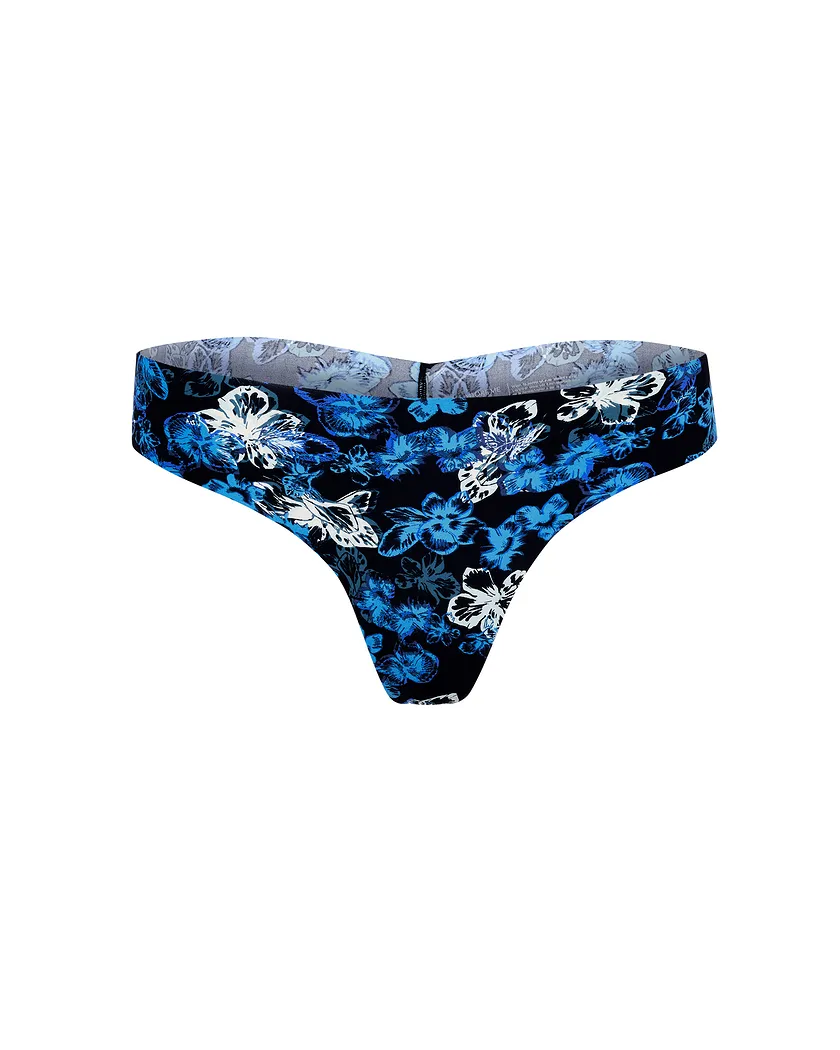 Francine B1 Thong Floral Black panty bundle Still 3