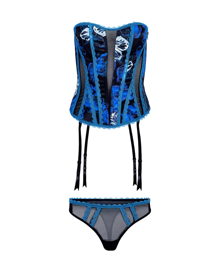 Serene Floral Black 2 corset bundle Still 3