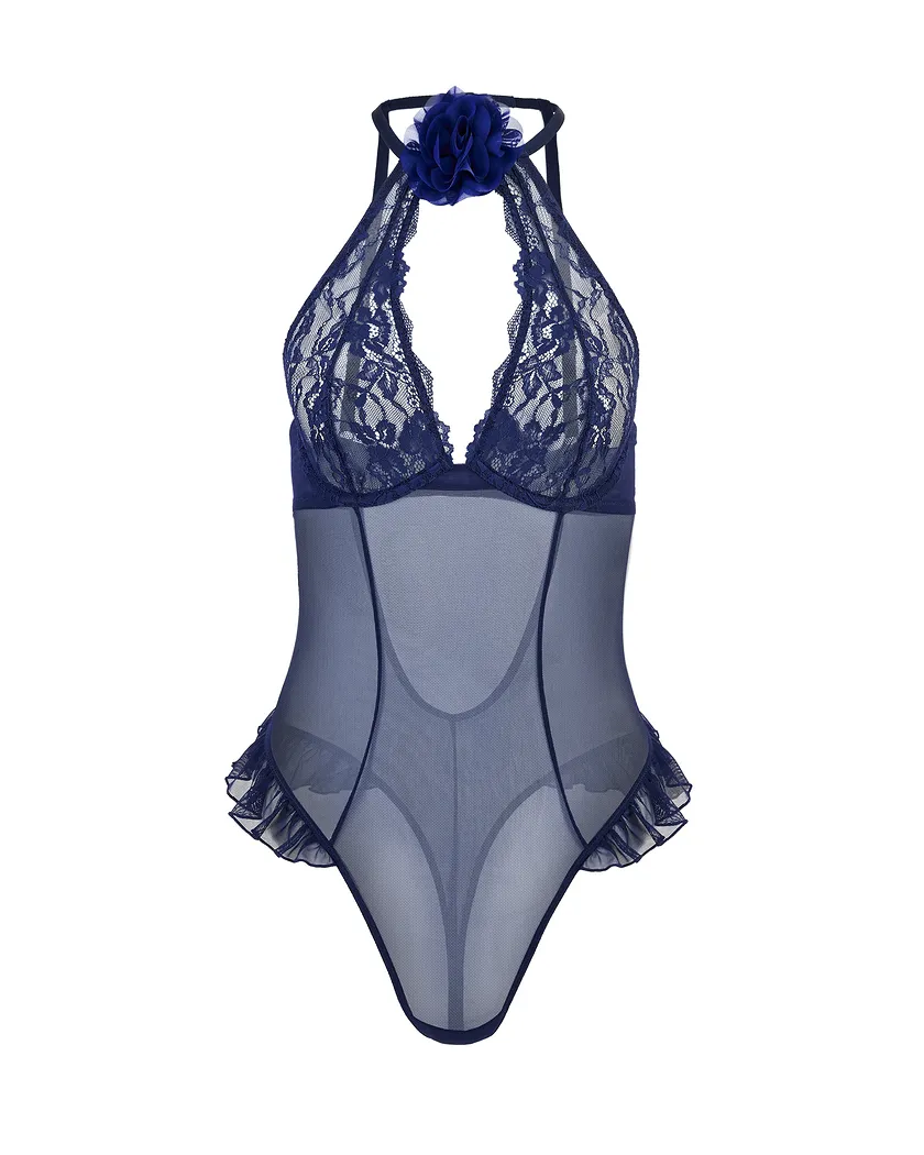Toni Dark Blue Unlined lingerie bundle Still 2