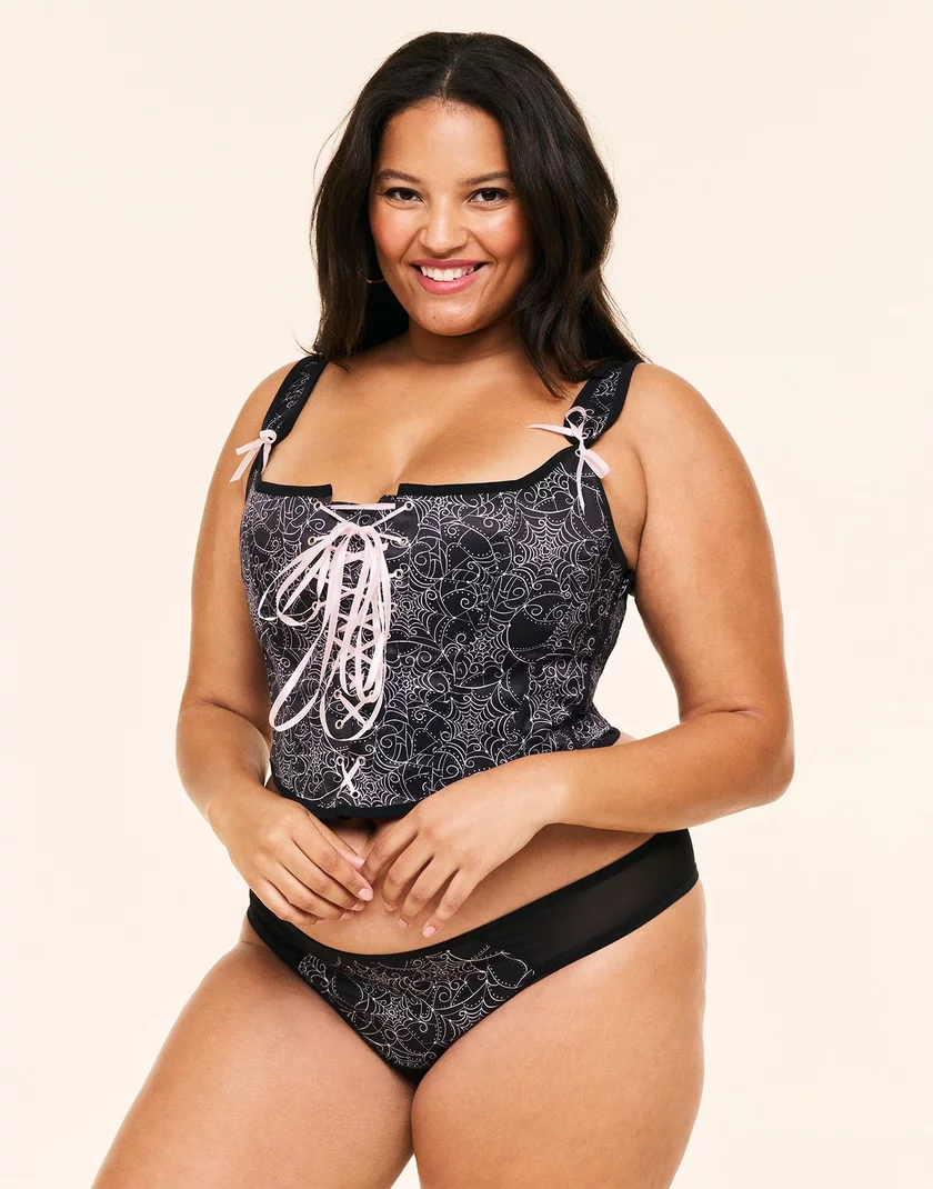 Alex Novelty Black Plus corset bundle Model 3